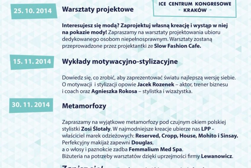 II edycja wydarzenia „Moda bez Ograniczeń”