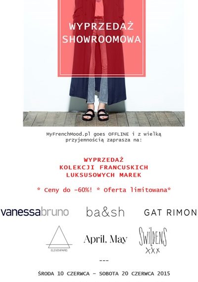 Ekskluzywna wyprzedaż showroomowa