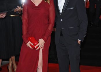 Karolina Malinowska z torebką Lulu Guinnes/Zalando.pl na Balu TVN