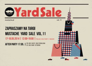 Mustache Yard Sale