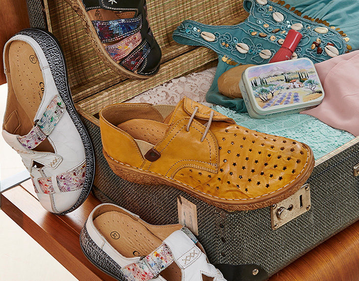 Miękkie skóry, lekkie podeszwy, ultra miękkie wyściółki to 3 podstawowe cechy obuwia marki Comfortabel.